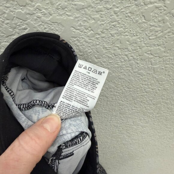 Athleta Trekkie North Printed Jogger Nylon Stretch Outdoor Pants Womens size 10 - Picture 7 of 8